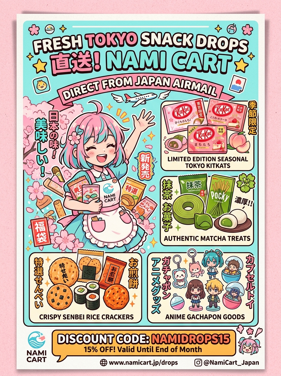 Tokyo Drops Flyer High Res