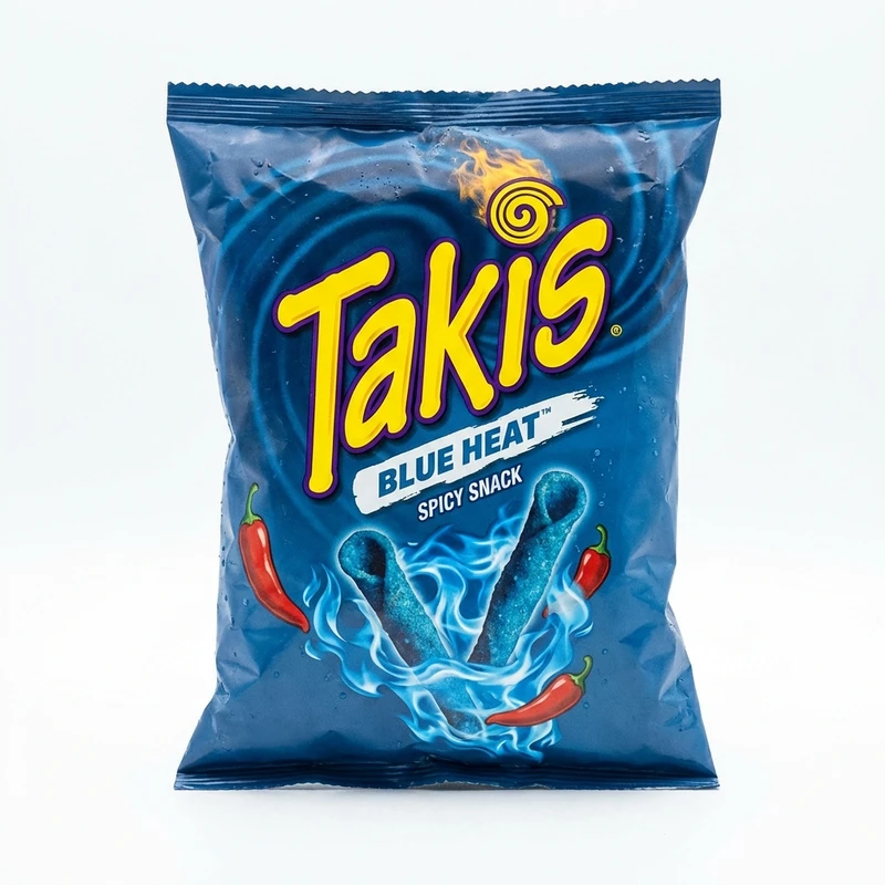 Takis Blue Heat